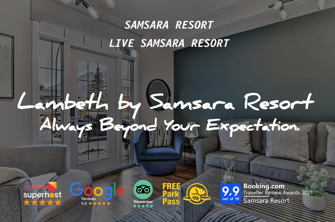 The Lambeth By Samsara Resort Private Entry Panorama Top View 2Br And 2Bth Canmore Exteriér fotografie